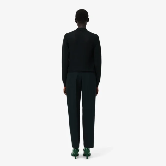 Pantaloni sartoriali in misto lana dal taglio dritto della collezione Runway