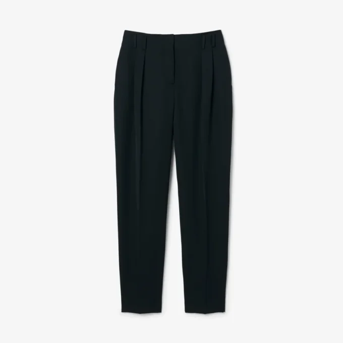 Pantaloni sartoriali in misto lana dal taglio dritto della collezione Runway