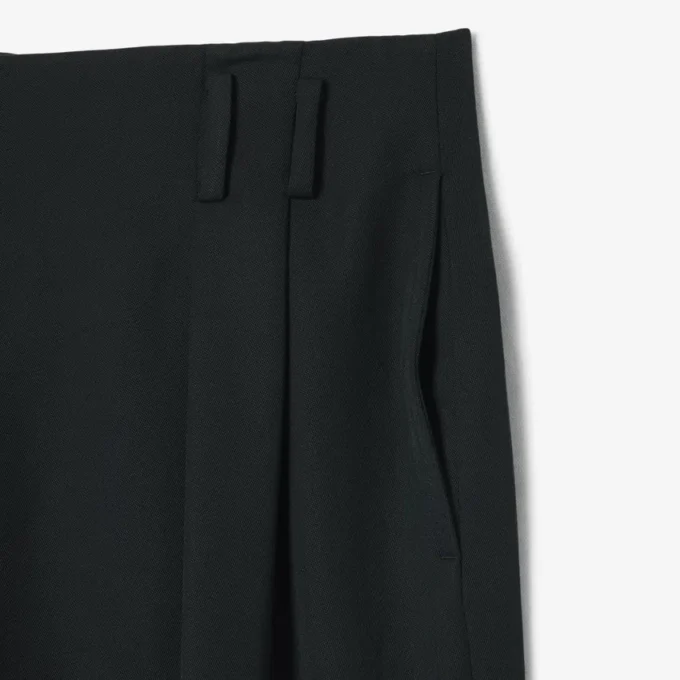 Pantaloni sartoriali in misto lana dal taglio dritto della collezione Runway