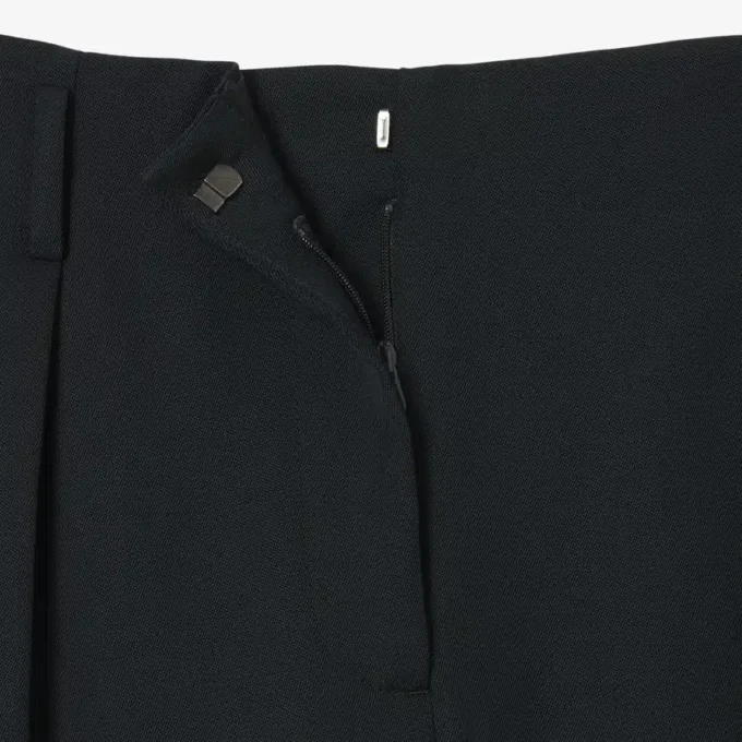 Pantaloni sartoriali in misto lana dal taglio dritto della collezione Runway