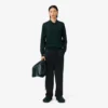 Pantaloni sartoriali in raso dalla vestibilità regolare della collezione Runway Pantaloni sartoriali in raso dalla vestibilità regolare della collezione Runway