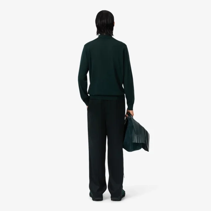 Pantaloni sartoriali in raso dalla vestibilità regolare della collezione Runway Pantaloni sartoriali in raso dalla vestibilità regolare della collezione Runway