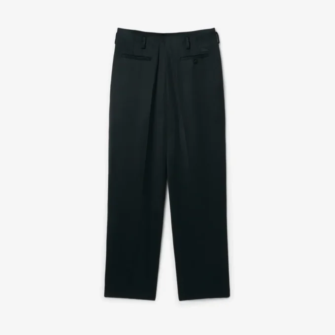 Pantaloni sartoriali in raso dalla vestibilità regolare della collezione Runway Pantaloni sartoriali in raso dalla vestibilità regolare della collezione Runway