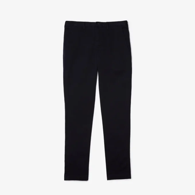 Pantaloni slim fit in cotone elasticizzato da uomo Pantaloni slim fit in cotone elasticizzato da uomo
