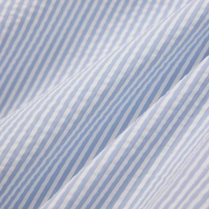 Parigamba da uomo a vita media a righe con texture Parigamba da uomo a vita media a righe con texture