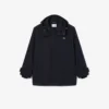 Parka da uomo di media lunghezza idrorepellente con cappuccio Parka da uomo di media lunghezza idrorepellente con cappuccio