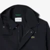 Parka da uomo di media lunghezza idrorepellente con cappuccio Parka da uomo di media lunghezza idrorepellente con cappuccio