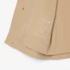 Parka da uomo di media lunghezza idrorepellente con cappuccio
