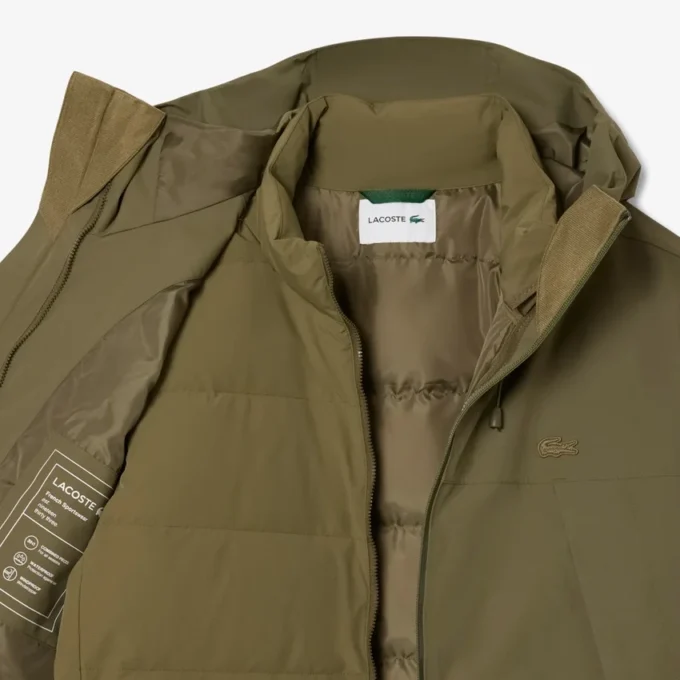 Parka imbottito idrorepellente 3 in 1 da uomo