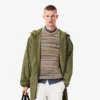 Parka lungo idrorepellente da uomo