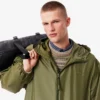 Parka lungo idrorepellente da uomo