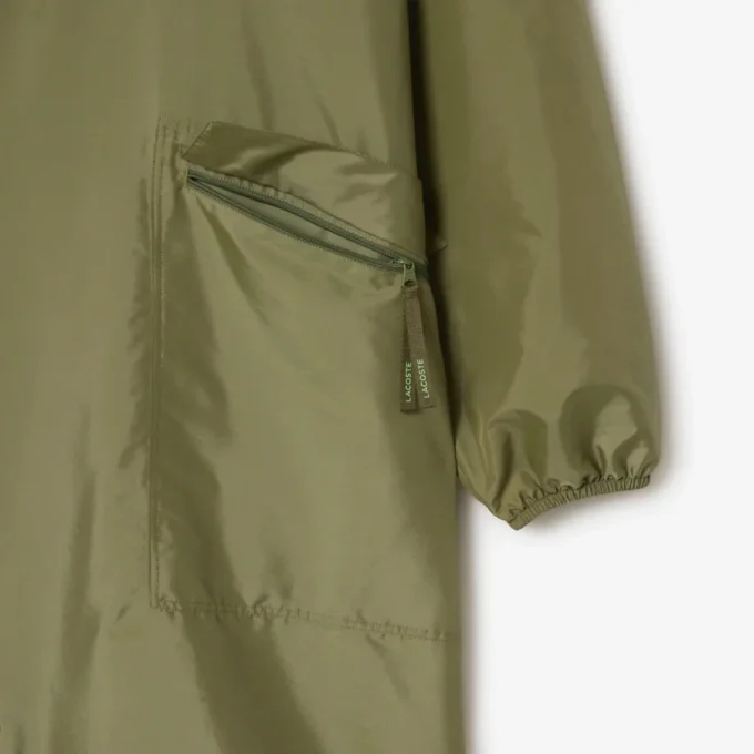 Parka lungo idrorepellente da uomo