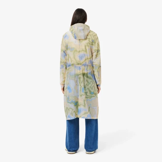 Parka lungo oversize idrorepellente da donna Parka lungo oversize idrorepellente da donna