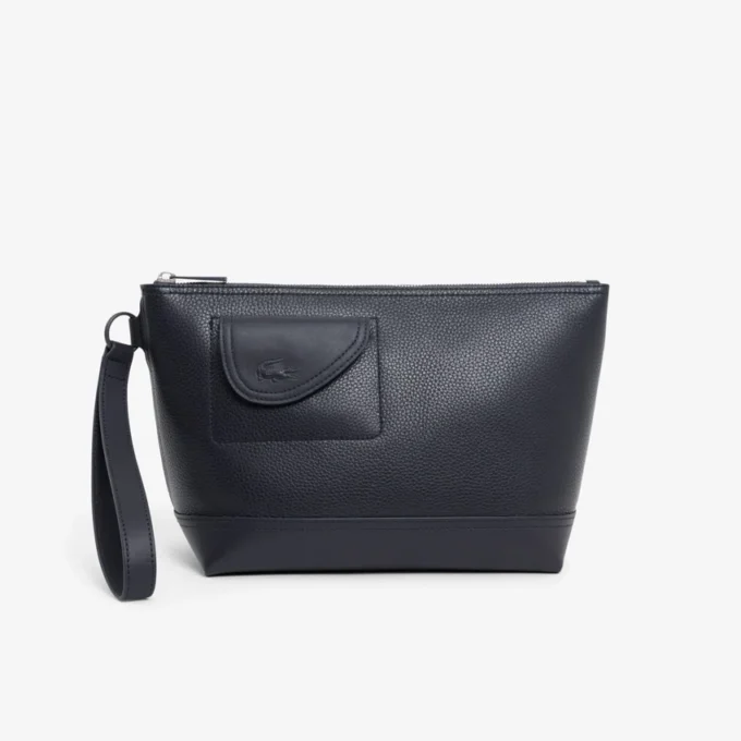 Pochette in pelle martellata Lacoste Club Pochette in pelle martellata Lacoste Club