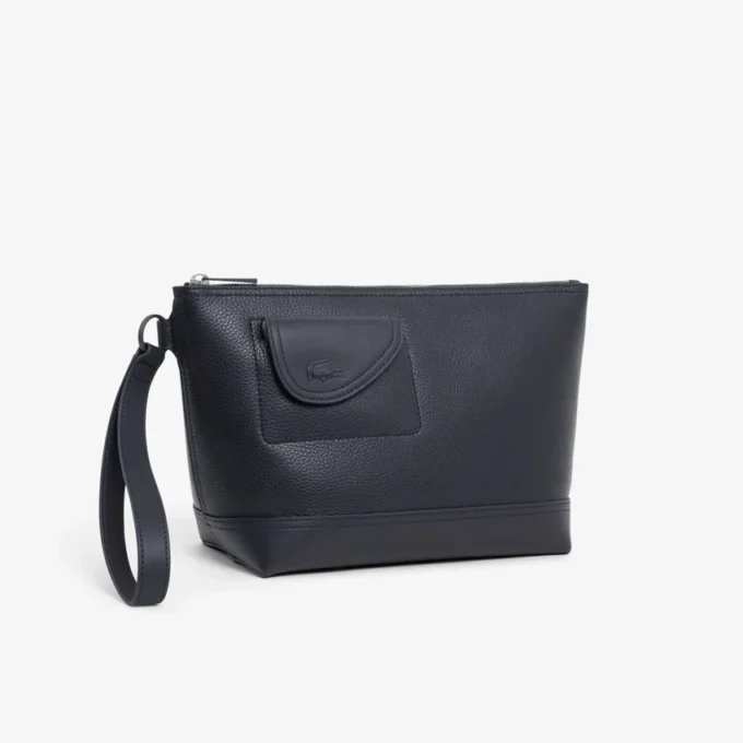Pochette in pelle martellata Lacoste Club Pochette in pelle martellata Lacoste Club