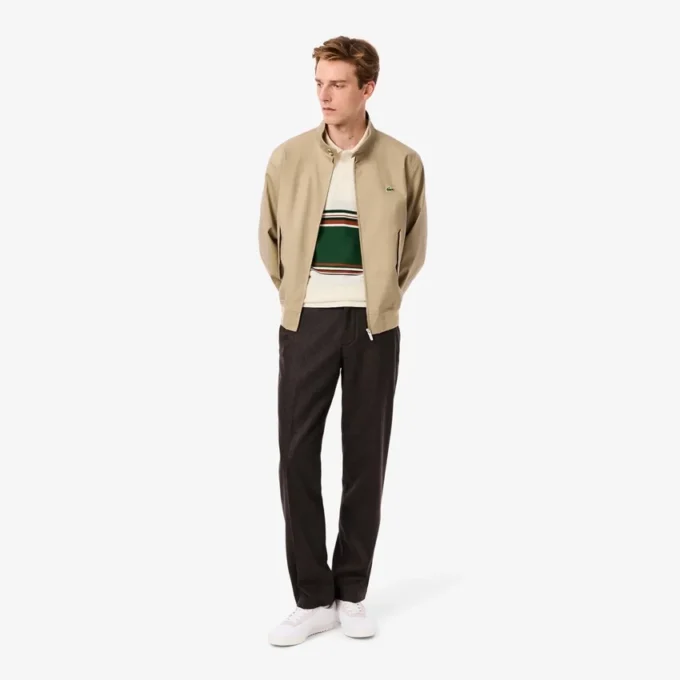Polo a righe da uomo Classic Fit Made in France Polo a righe da uomo Classic Fit Made in France