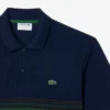 Polo a righe da uomo Classic Fit Made in France Polo a righe da uomo Classic Fit Made in France