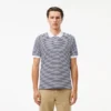 Polo a righe Petit Piqué L.12.12 da uomo, vestibilità classica Polo a righe Petit Piqué L.12.12 da uomo, vestibilità classica
