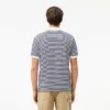 Polo a righe Petit Piqué L.12.12 da uomo, vestibilità classica Polo a righe Petit Piqué L.12.12 da uomo, vestibilità classica
