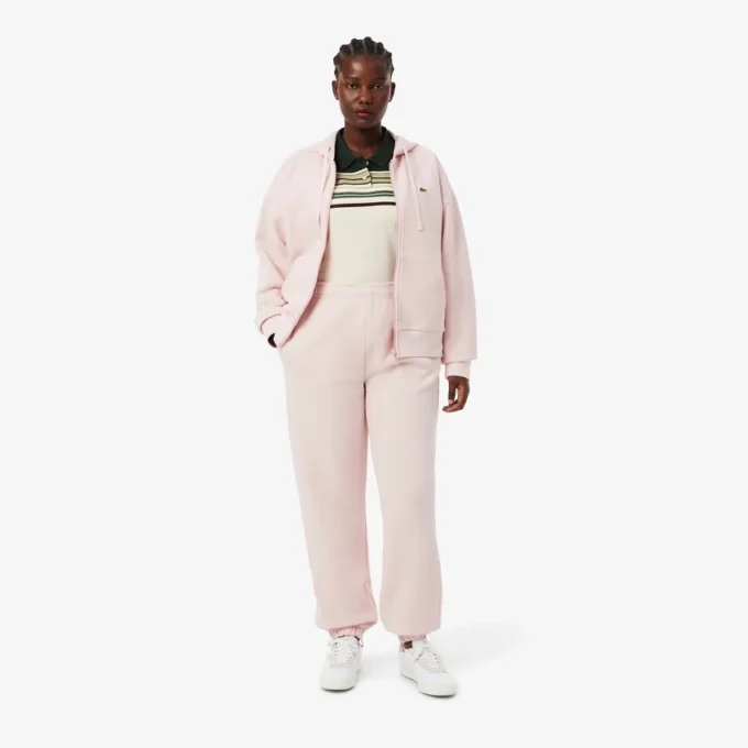 Polo a righe slim fit da donna Made in France