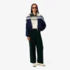 Polo a righe slim fit da donna Made in France