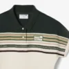 Polo a righe slim fit da donna Made in France