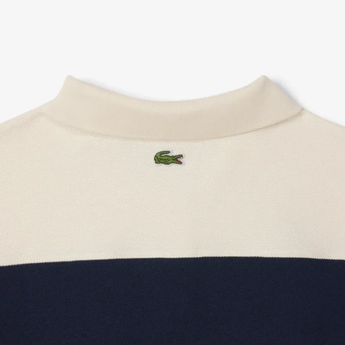 Polo a righe slim fit da donna Made in France Polo a righe slim fit da donna Made in France