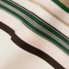 Polo a righe slim fit da donna Made in France