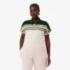 Polo a righe slim fit da donna Made in France