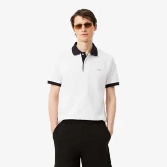 Polo Classic Fit con bordi a contrasto