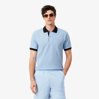 Polo Classic Fit con bordi a contrasto