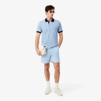 Polo Classic Fit con bordi a contrasto