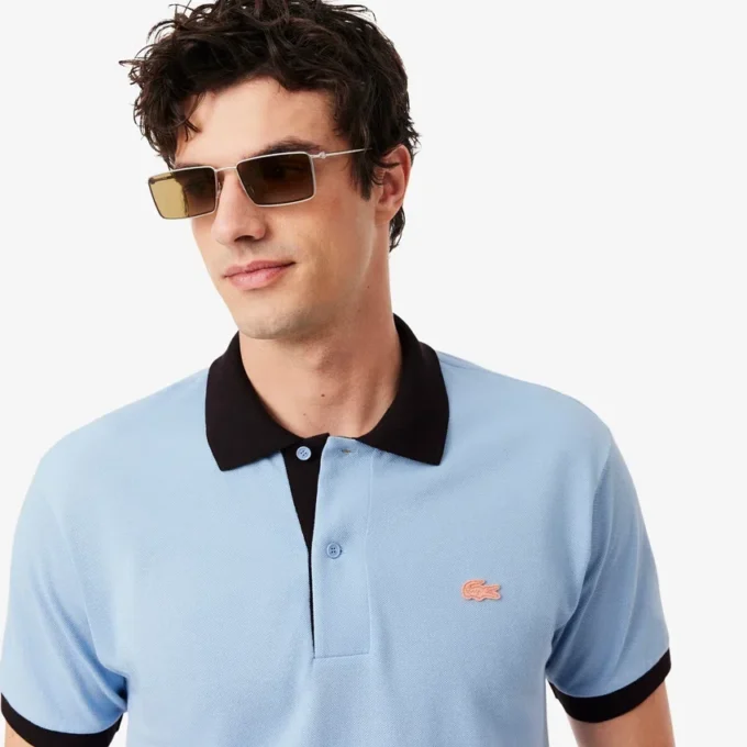Polo Classic Fit con bordi a contrasto Polo Classic Fit con bordi a contrasto