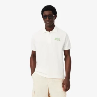 Polo Classic Fit con logo grafico