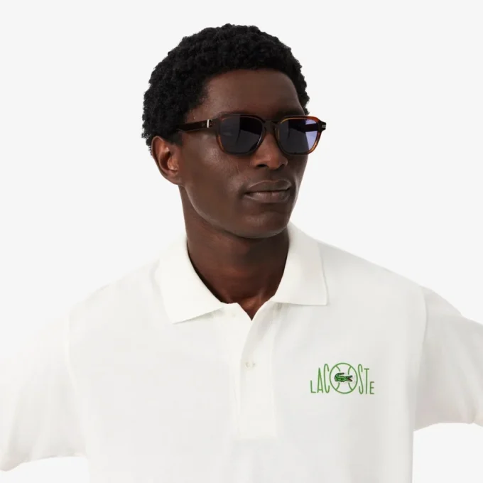 Polo Classic Fit con logo grafico Polo Classic Fit con logo grafico