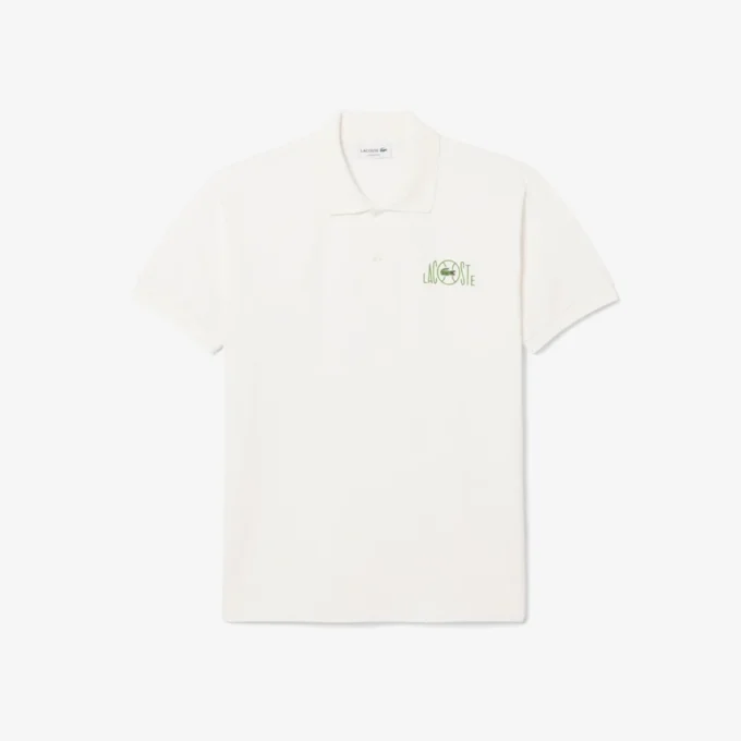 Polo Classic Fit con logo grafico Polo Classic Fit con logo grafico