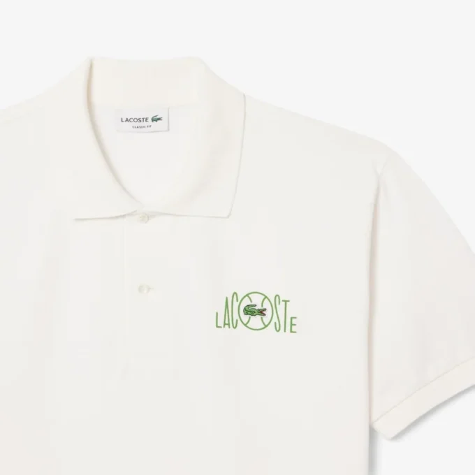 Polo Classic Fit con logo grafico Polo Classic Fit con logo grafico