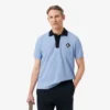 Polo con badge dalla vestibilità classica, prodotta in Francia