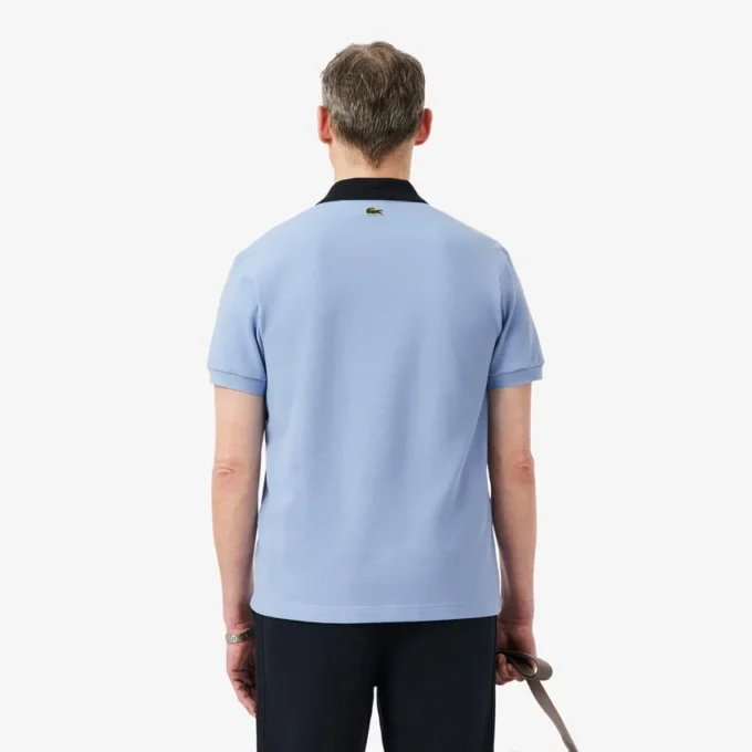 Polo con badge dalla vestibilità classica, prodotta in Francia