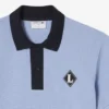 Polo con badge dalla vestibilità classica, prodotta in Francia