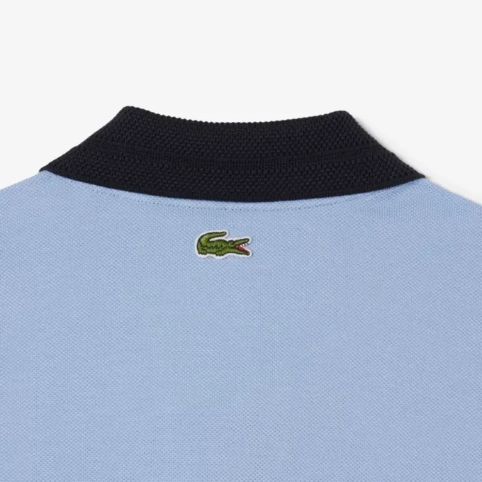 Polo con badge dalla vestibilità classica, prodotta in Francia