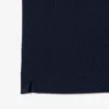 Polo con colletto a righe in piqué – Taglie forti – Tall