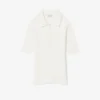 Polo da donna in maglia a coste 3D Polo da donna in maglia a coste 3D