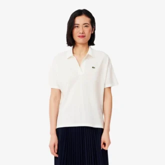 Polo da donna in piqué dalla vestibilità comoda