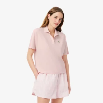 Polo da donna in piqué dalla vestibilità comoda