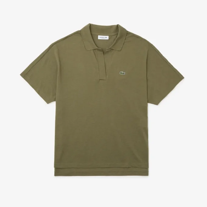 Polo da donna in piqué dalla vestibilità comoda Polo da donna in piqué dalla vestibilità comoda