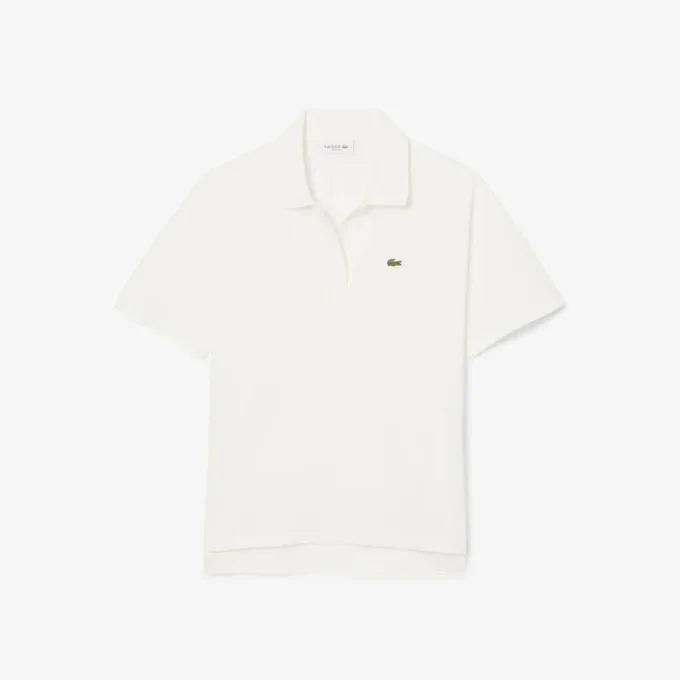 Polo da donna in piqué dalla vestibilità comoda Polo da donna in piqué dalla vestibilità comoda
