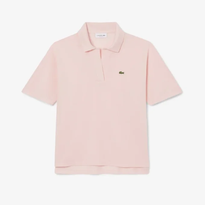 Polo da donna in piqué dalla vestibilità comoda Polo da donna in piqué dalla vestibilità comoda