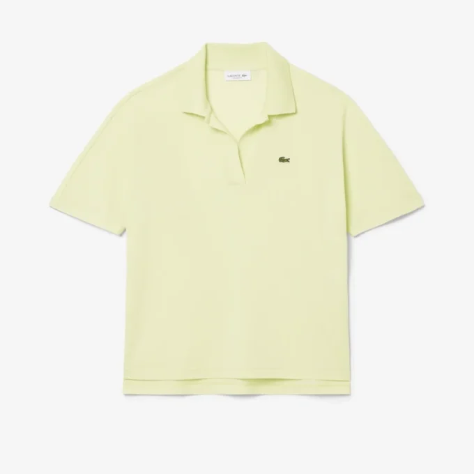 Polo da donna in piqué dalla vestibilità comoda Polo da donna in piqué dalla vestibilità comoda