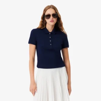 Polo da donna L.12.12 Slim Fit Stretch Mini Piqua